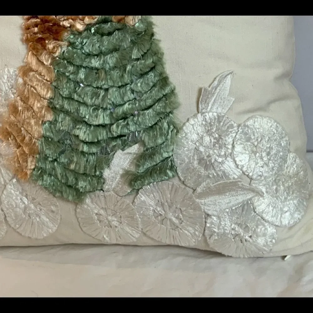 Anthropologie Bunny Accent Pillow